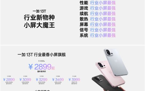 一加13T晒首销战绩：10分钟销售额破2亿！两小时完成全天目标