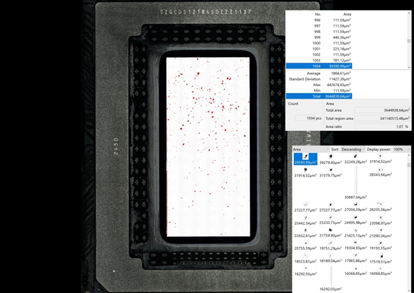 撼讯RX 9070 XT GPU表面竟有1934个“坑”！温度高达113℃
