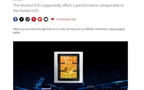 美国打压适得其反！NVIDIA H20禁运中国后 华为马上发布昇腾920替代