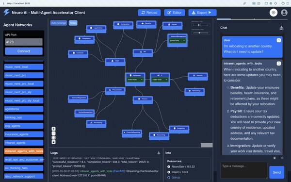 Neuro AI Multi-Agent Accelerator Web Client