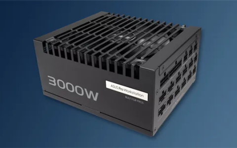华硕发布顶级3000瓦电源：4块RTX 5090也能轻松喂饱！