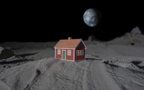 The Moonhouse: The First Ever House on the Moon – A Swedish Red Cottage Set to Land June 5
