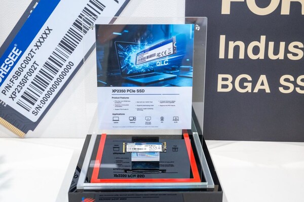 江波龙8TB XP2350 QLC NAND PCIe SSD