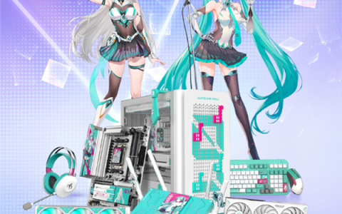 华硕发布五款中国专享版RTX 5060Ti/5070：初音未来 三白二黑