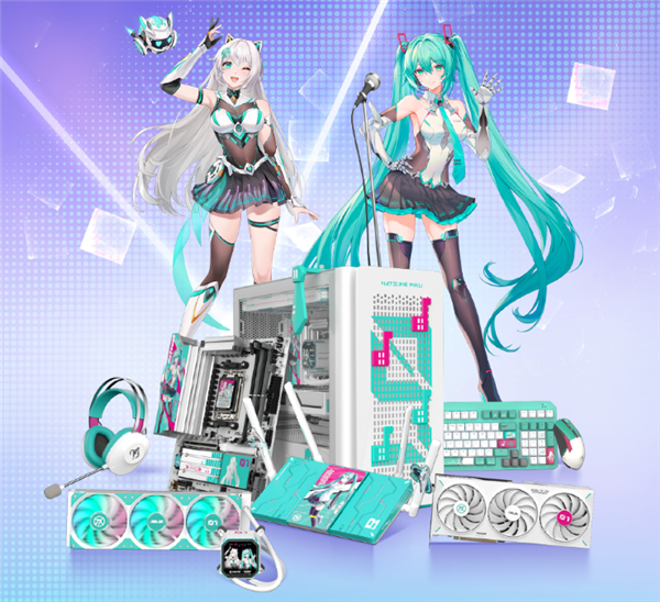 华硕发布五款中国专享版RTX 5060Ti/5070：初音未来 三白二黑