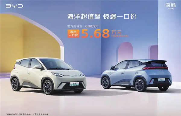 市区代步神器！A00级电车销量翻倍 占比超1/5