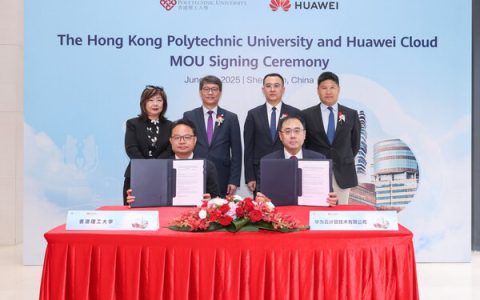 Huawei Cloud Hong Kong and PolyU Sign MoU