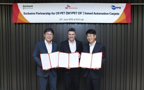 SK chemicals 与奥地利 Durmont 签署独家合作协议，为全球汽车品牌供应可持续材料