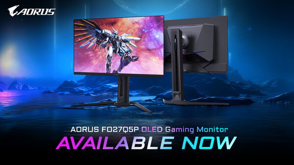 技嘉科技宣布 500Hz 更新率 QD-OLED 电竞荧幕 AORUS FO27Q5P 正式开卖