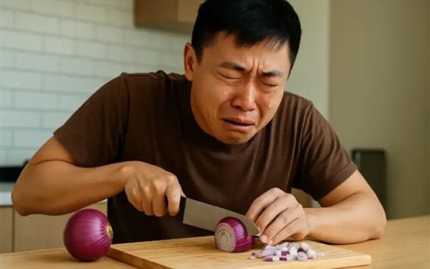 洋葱为何切得你热泪盈眶：科学家终于解开这个厨房难题