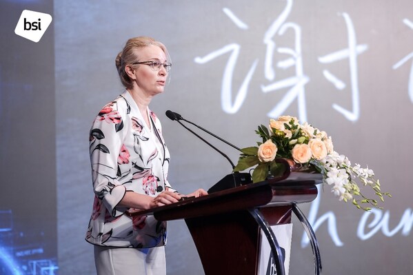 BSI大中华区董事总经理 石慕澜（Dr. Tatiana Schmollack-Tarasova）