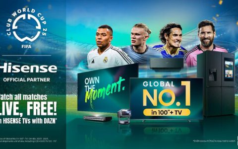 Watch the FIFA Club World Cup 2025™ Live for Free on Hisense Smart TVs