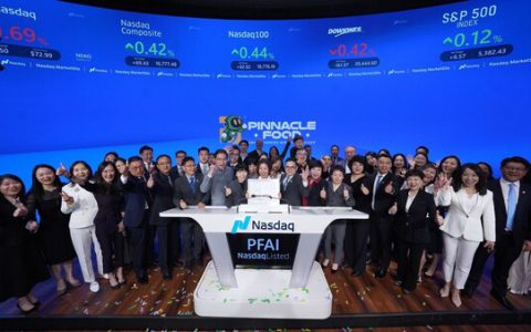Pinnacle Food成功登陆纳斯达克----清华"90后"创始人IPO敲钟