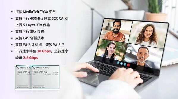 AI加速5G FWA创新：移远通信推出基于MediaTek T930平台的全新5G模组RG660MK