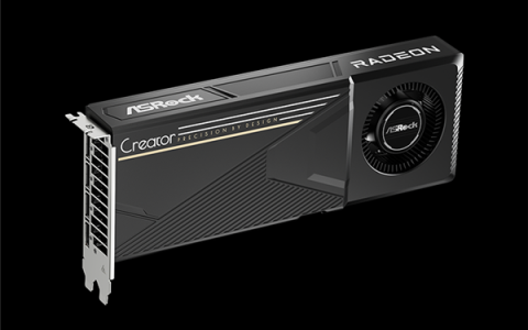 华擎又给AMD显卡装上了16针接口：这次是Radeon AI PRO R9700专业显卡
