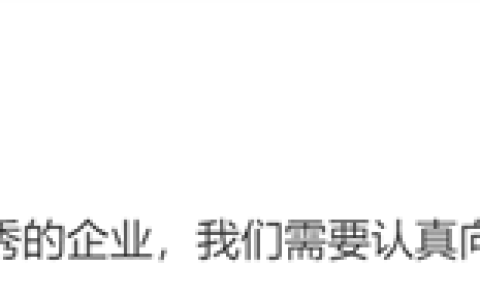 雷军：小米要认真向美的、海尔这些优秀的企业学习