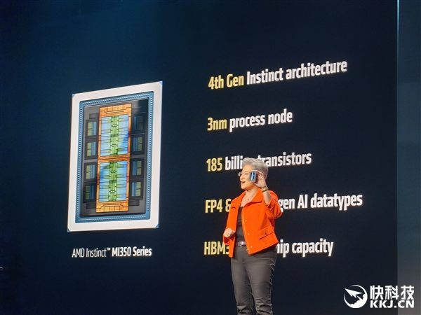 AMD发布全新AI加速卡Instinct MI350系列：288GB HBM3E海量内存、1400W功耗野兽