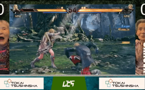 日本举办《铁拳8》老年玩家电竞比赛 七旬老太拿下冠军