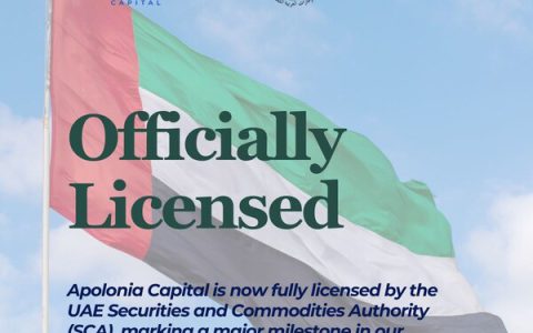 Apolonia Capital Secures Full Regulatory License from UAE Securities and Commodities Authority (SCA)
