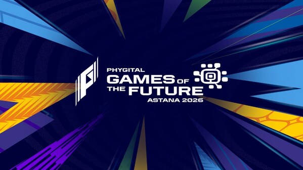 Phygital Games of the Future 2026 Astana - Official Logo Image