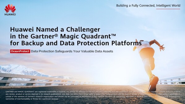 Huawei Named a Challenger in Gartner® Magic Quadrant™ for Backup and Data Protection Platforms