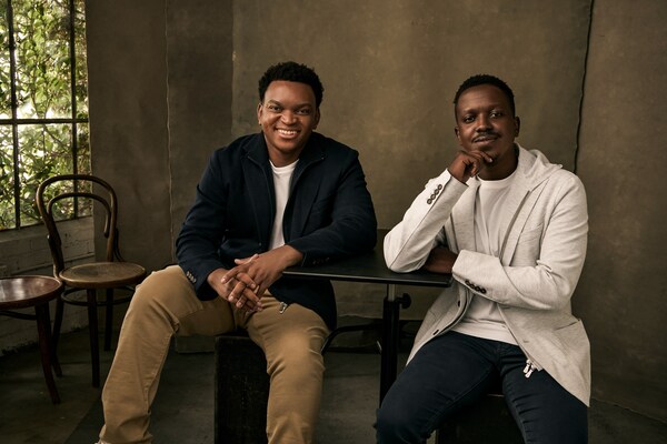 Rwazi co-founders Joseph Rutakangwa (left) and Eric Sewankambo (right), following the companyâ€™s M Series A to accelerate its AI copilot.