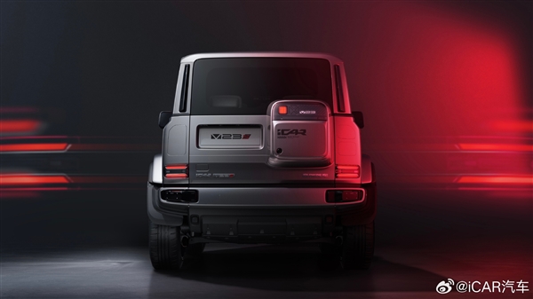 暴躁方盒子！奇瑞iCAR V23S曝光：455马力一脚加速灵魂出窍