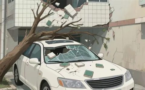 树木砸中路边违停车辆 损失该由谁买单 法院判了