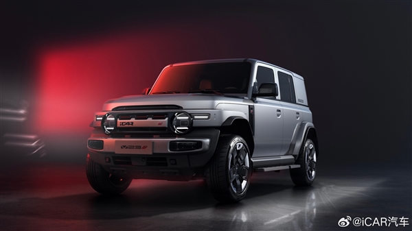暴躁方盒子！奇瑞iCAR V23S曝光：455马力一脚加速灵魂出窍