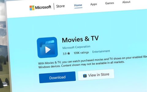 12年经营终失败：微软关闭“电影和电视”商店！退出流媒体行业