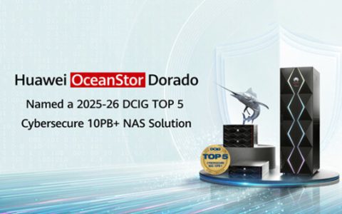 Huawei OceanStor Dorado All-Flash Storage Named One of DCIG TOP 5 Cybersecure NAS Solutions