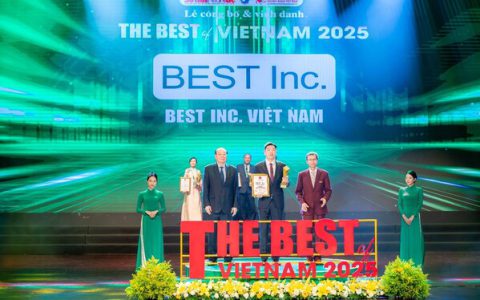 百世越南荣获 "2025越南最佳企业"两项物流大奖