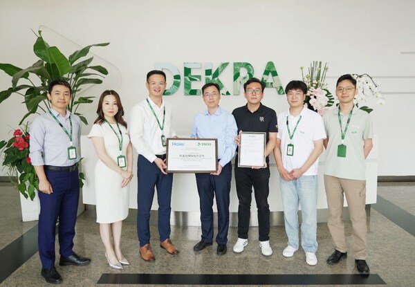 海尔电视获DEKRA德凯颁发行业首张欧洲无障碍指令证书，重新定义"全民共享"
