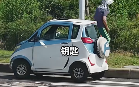 大妈私接红绿灯配电箱给老头乐充电：我60岁了 不懂啊