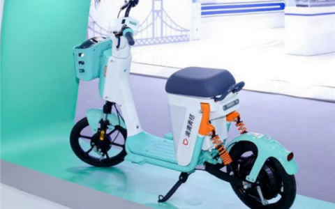 行业首款符合新国标的电单车！滴滴新款共享电单车亮相