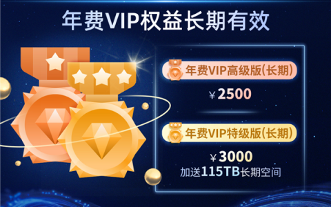 115生活VIP上新：长期年费VIP 2500元 再不用续费