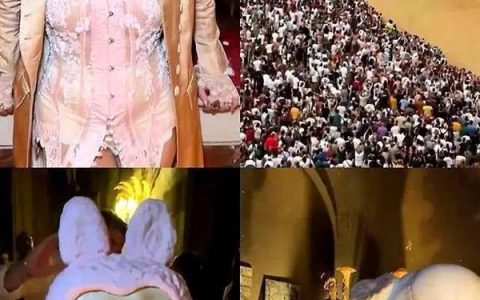 67岁麦当娜携29岁男友庆生：定制了一个巨大的Labubu蛋糕