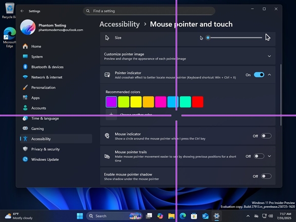 消失了一年半的实用功能！微软在Windows 11上复活：定位鼠标更方便