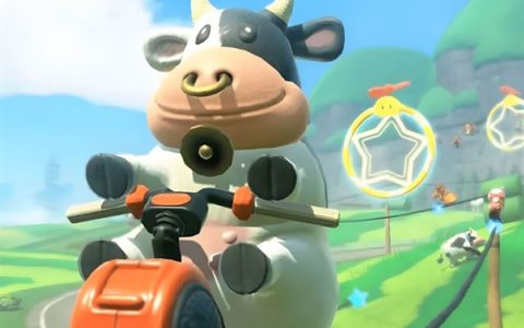 奶牛角色戴鼻环：《马里奥赛车：世界》遭善待动物组织投诉！