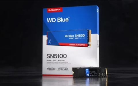 闪迪推出WD蓝盘SN5100 SSD：宣称性能提升30%、价格高了超20%