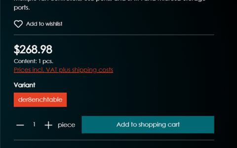 为发烧友而生！暴力熊全开放PC“机箱”开售：售价近2000元