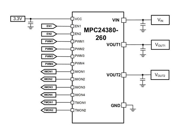 MPC24380典型应用图
