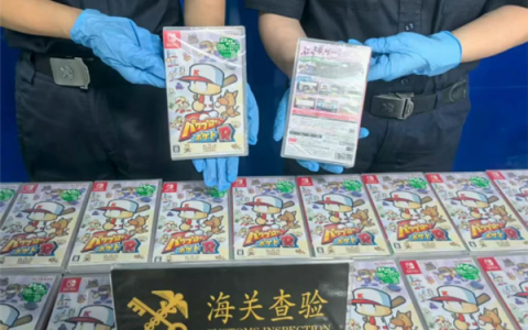 旅客携301张Switch游戏卡带进境被查获 总价值远超个人邮递限值