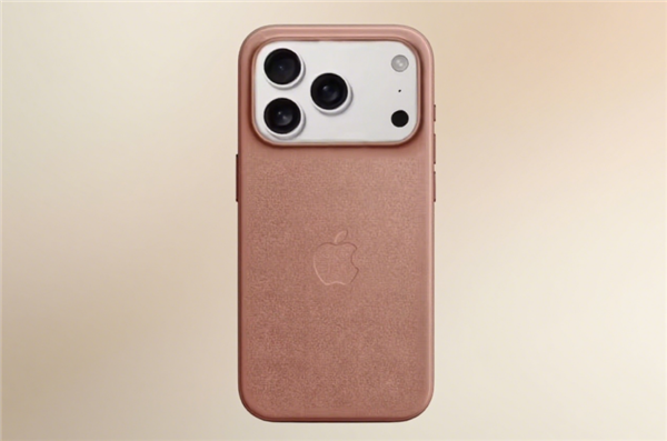 苹果终于抛弃精织斜纹！iPhone 17系列官方手机壳亮相：合成纤维材质