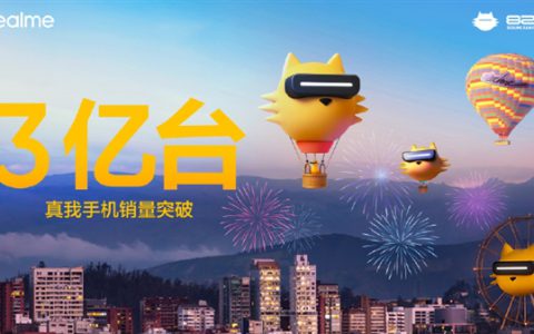 成立7年后 真我手机全球销量突破3亿大关