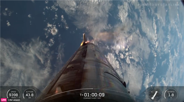 SpaceX星舰第十次试飞成功！二级飞船海上溅落放烟花“庆祝”
