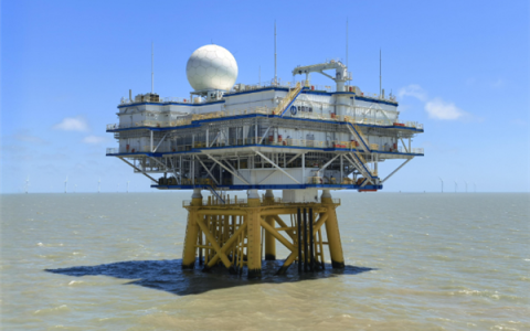 230公里监测半径！我国首个搭载气象雷达的海上升压站顺利完成安装