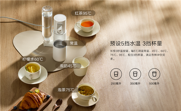 户外3秒喝上热水！米家便携即热饮水机上架：折叠出水可随身携带