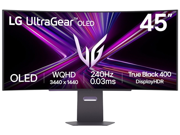 LG GX9 OLED曲面电竞显示器发布：800R曲率、240Hz高刷