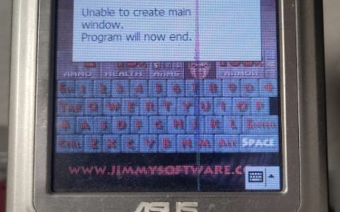 《DOOM》在华硕MyPal上运行两年半终于崩溃！可能达到32位整数极限